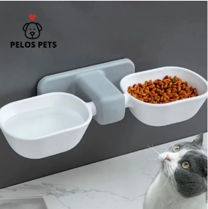 Wall-Mounted Cat Bowl
