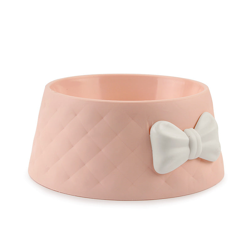 Bow Double Pet Bowl