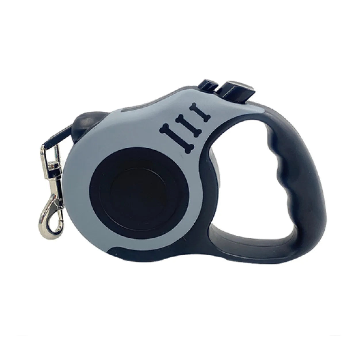 Bone Print Retractable Leash