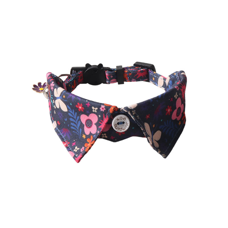 Fruit Bow Tie Cat Collar