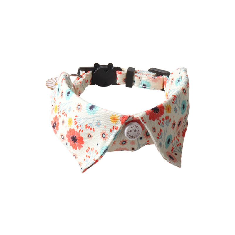 Fruit Bow Tie Cat Collar