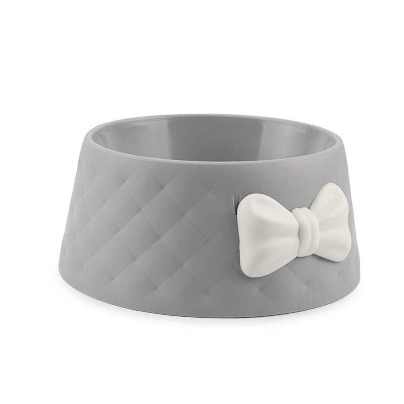 Bow Double Pet Bowl