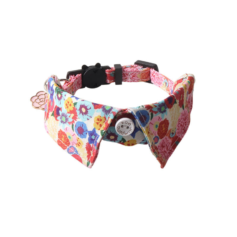 Fruit Bow Tie Cat Collar