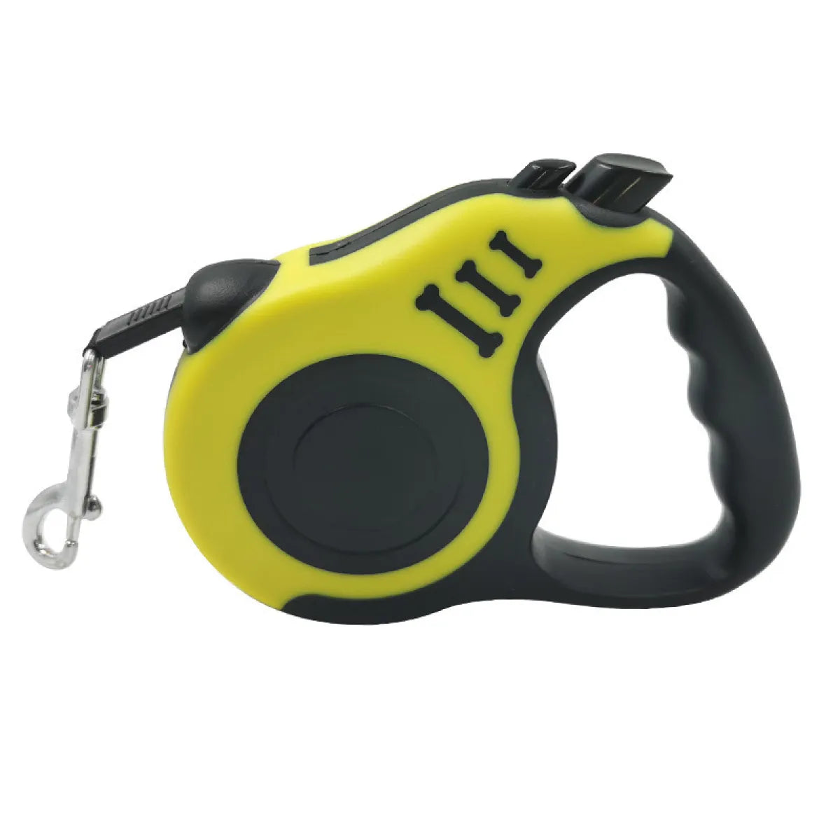 Bone Print Retractable Leash