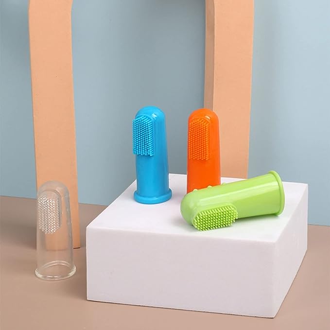 Finger Toothbrush Set (4 pcs)