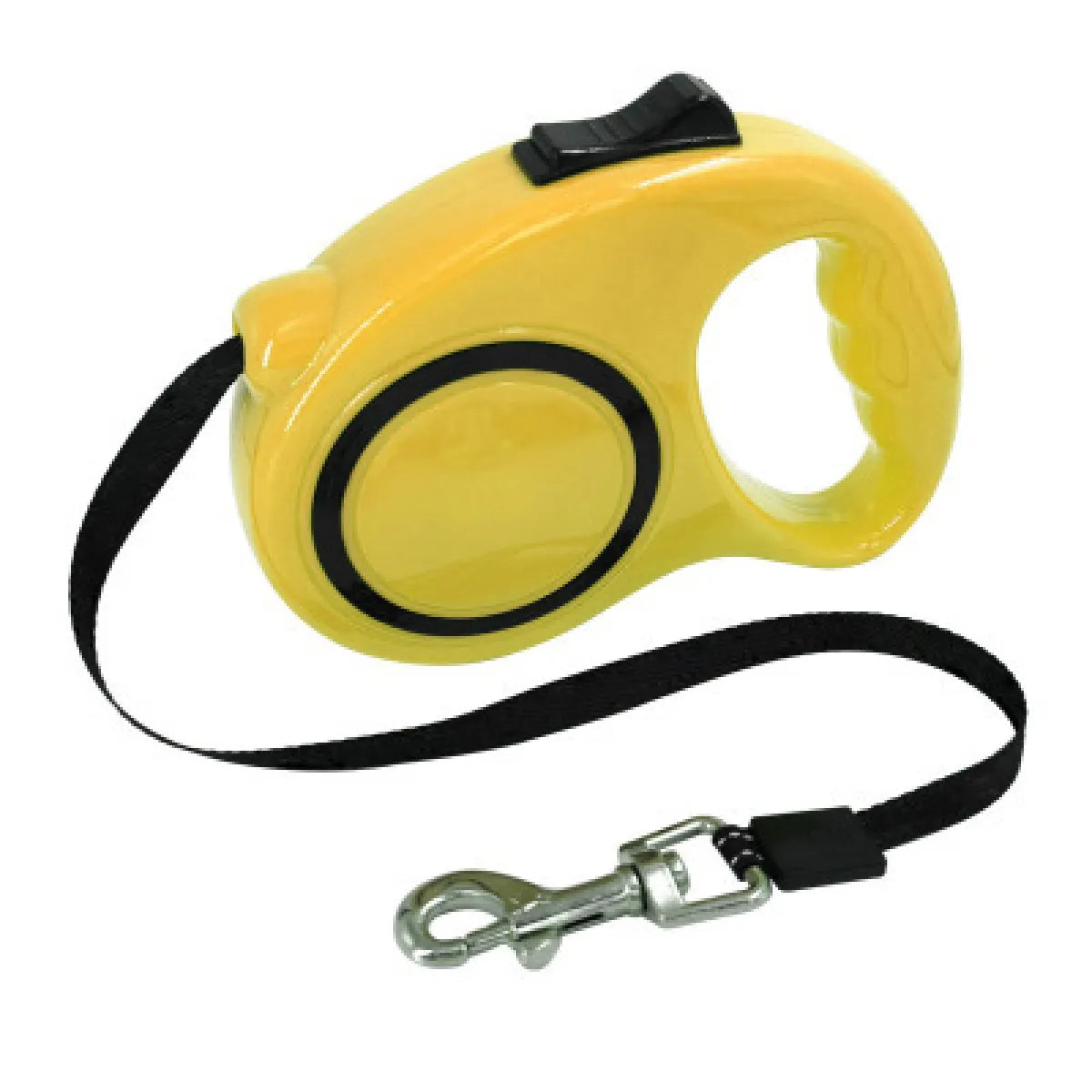 Bone Print Retractable Leash