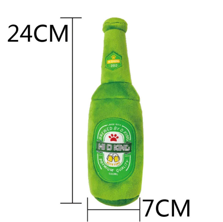 המבורגר ופירות מצפצפים לכלב