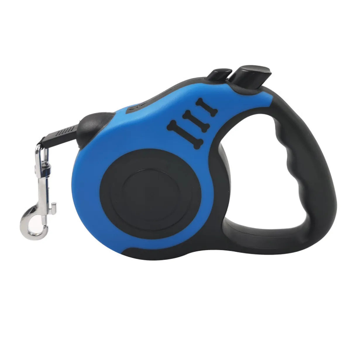 Bone Print Retractable Leash