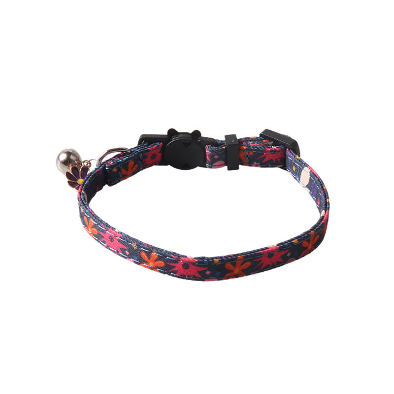 Fruit Bow Tie Cat Collar