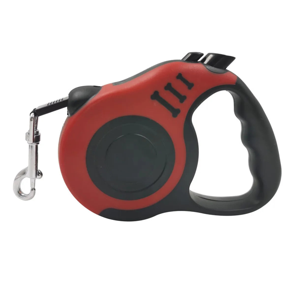 Bone Print Retractable Leash