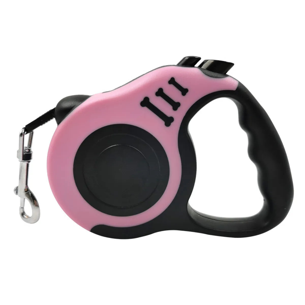 Bone Print Retractable Leash