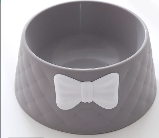 Bow Double Pet Bowl