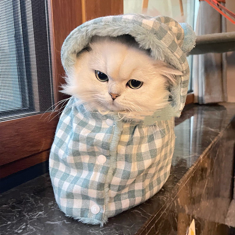 Cozy Pet Blanket Cape