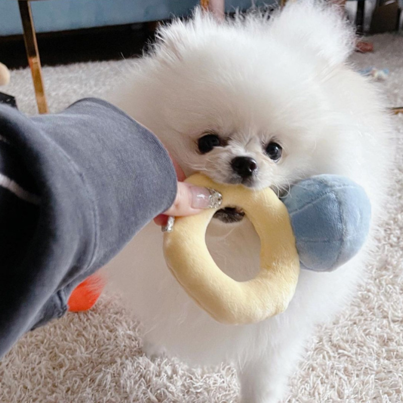 Diamond Ring Squeaky Plush