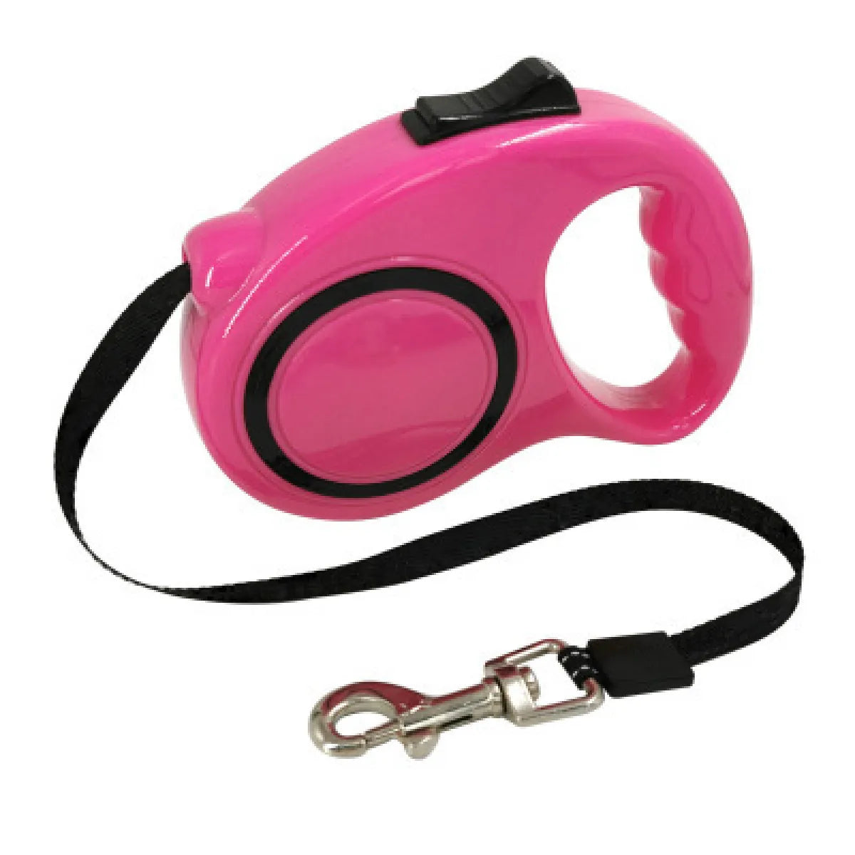 Bone Print Retractable Leash