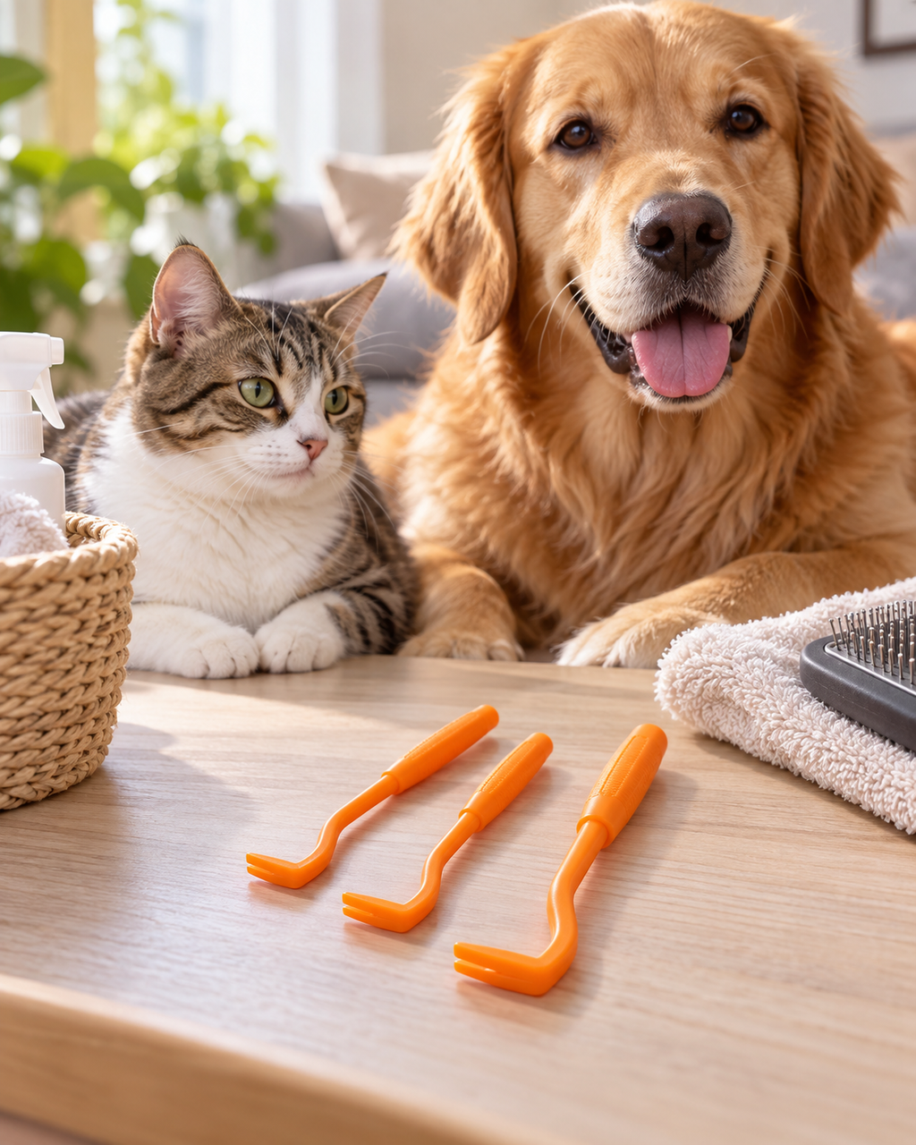 3-Piece Tick & Flea Removal Set