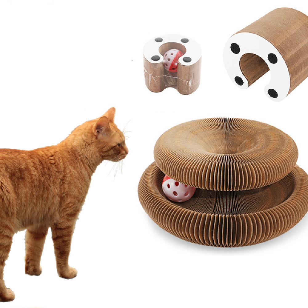 Accordion Cat Scratcher