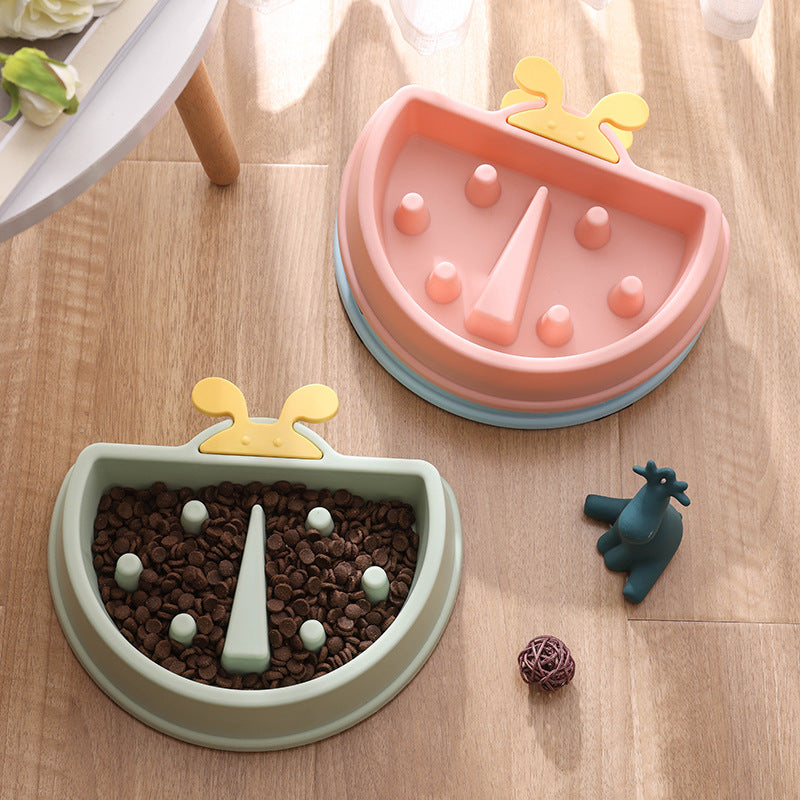 Ladybug Slow Feeder Bowl