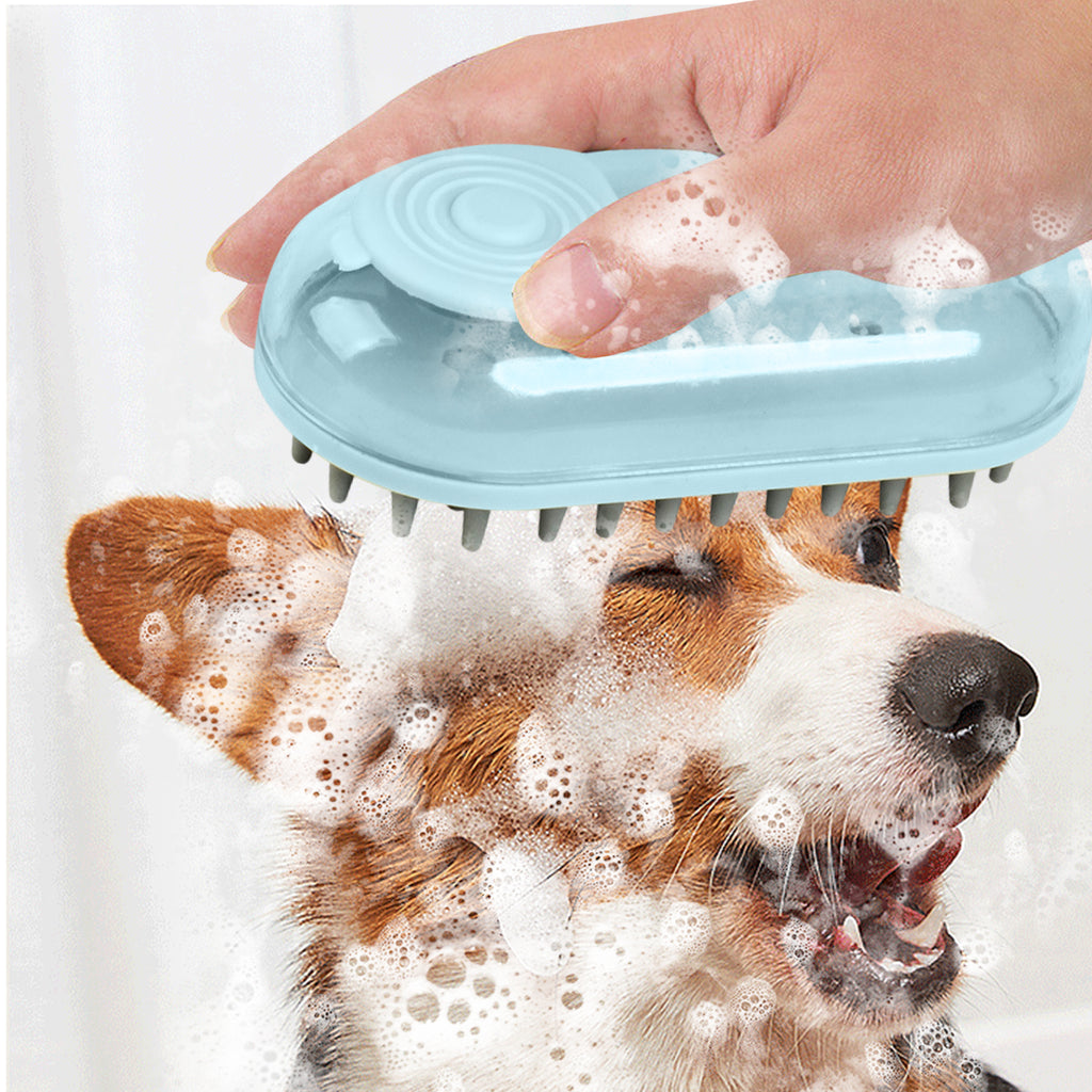 Shampoo Dispensing Bath Brush