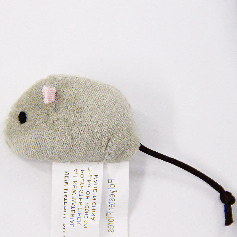 Plush Mouse Toy Set (3 pcs)