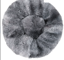 Fluffy Calming Donut Bed