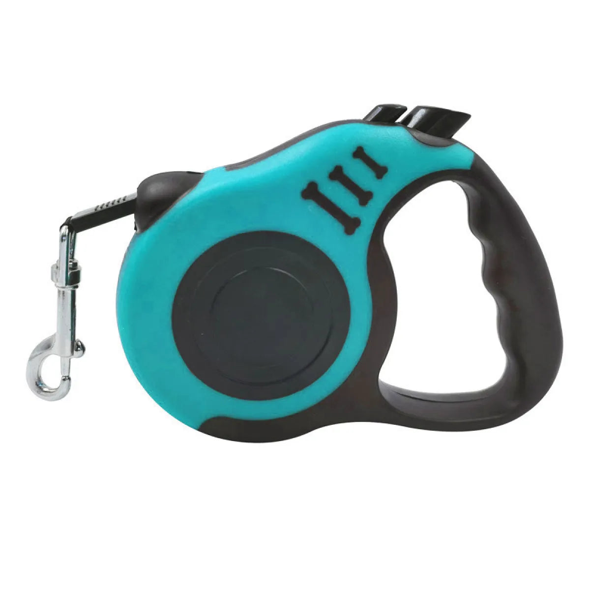 Bone Print Retractable Leash