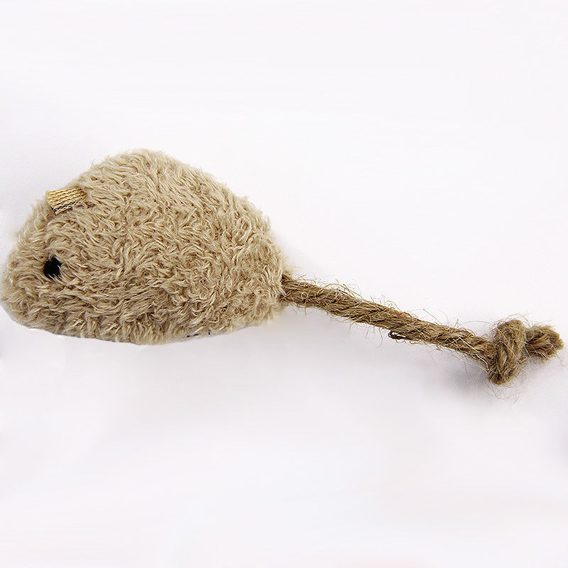 Plush Mouse Toy Set (3 pcs)