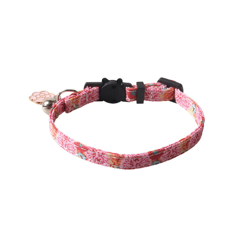 Fruit Bow Tie Cat Collar