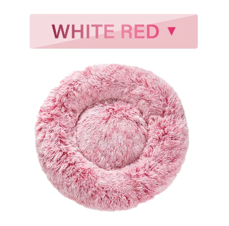 Fluffy Calming Donut Bed