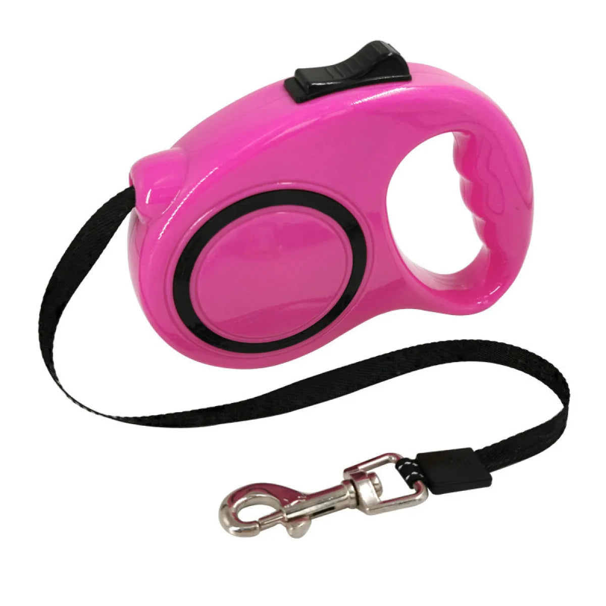 Bone Print Retractable Leash