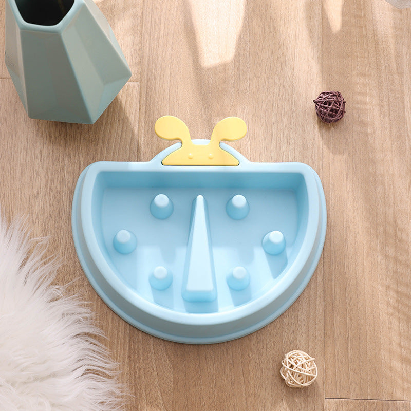 Ladybug Slow Feeder Bowl